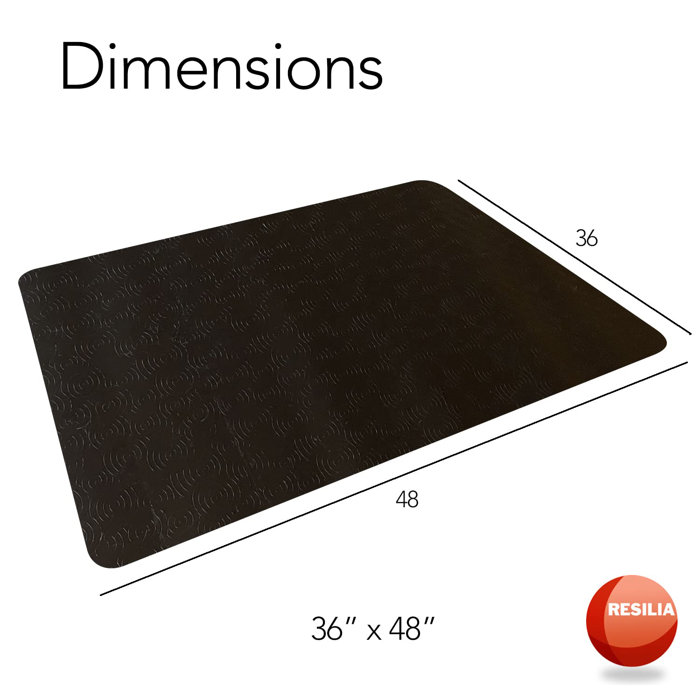 Resilia office desk chair mat clearance